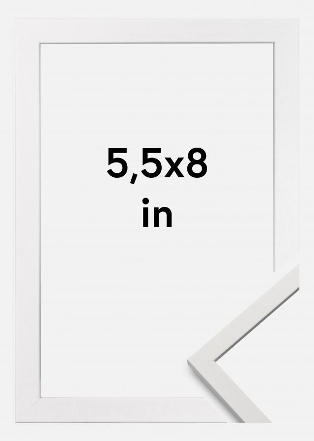 Ramme Edsbyn Akrylglas Hvid 5,5x8 inches (13,97x20,32 cm)