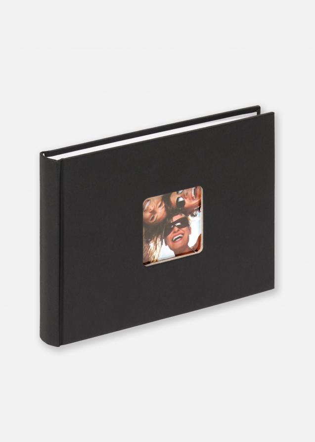 Fun Album Sort - 22x16 cm (40 Hvide sider / 20 blade)