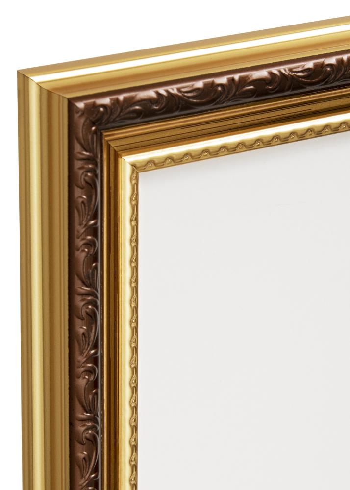 Abisko Collageramme XIII Guld - 3 Billeder (10x15 cm)