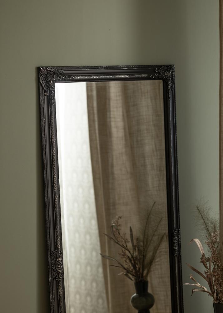 Spejl Bologna Sort 70x160 cm