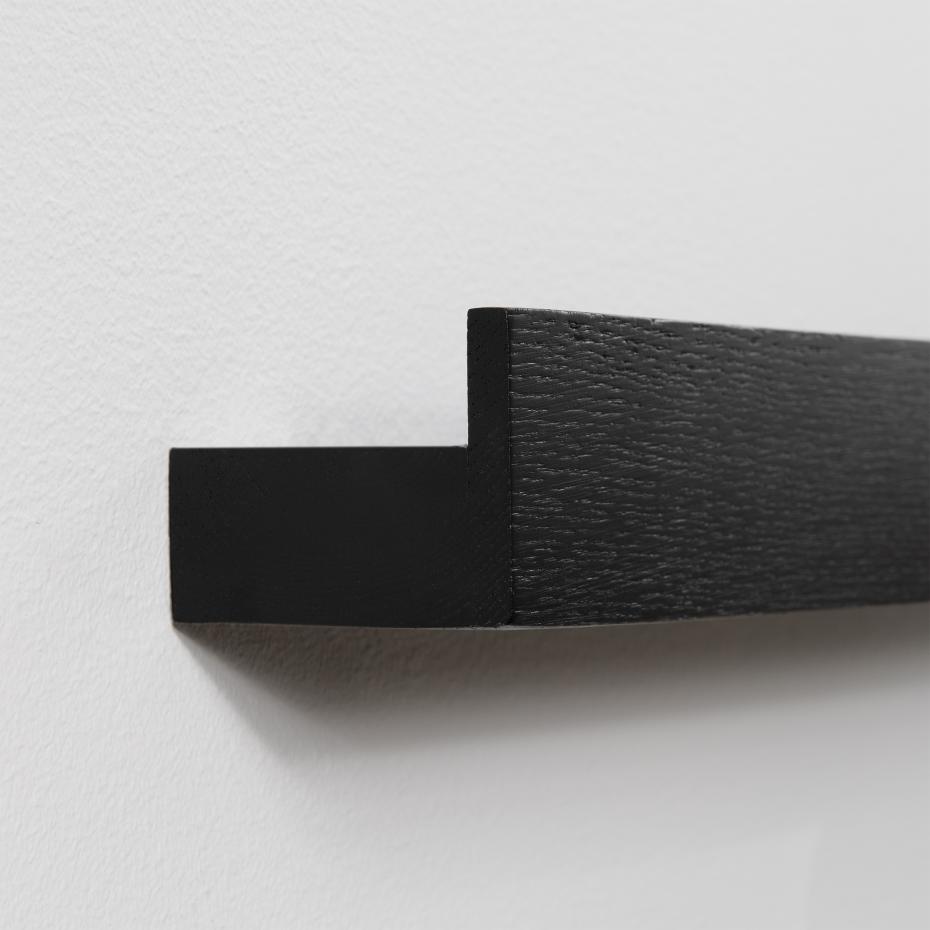 Magnet Shelf Black Painted Oak 60 cm