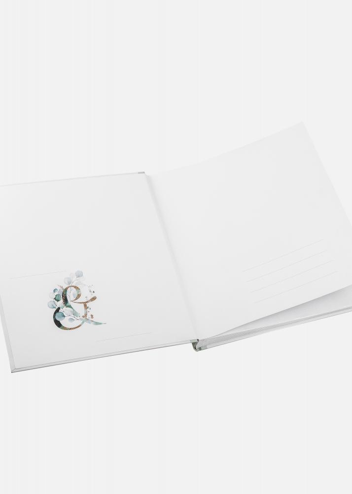 Everlasting Bryllupsalbum Hvid - 25,7x29,2 cm (50 Hvide sider / 25 ark)
