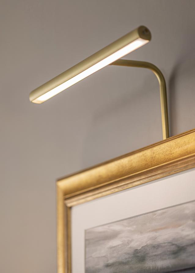 Gallery LED 30 cm til rammebredde 60-80 cm Billedbelysning - Messing