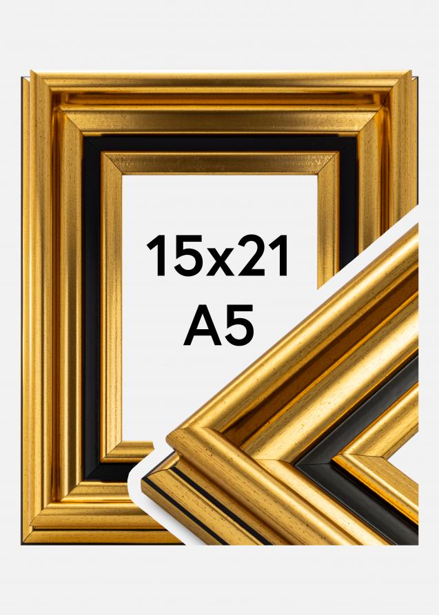 Ramme Gysinge Premium Guld 15x21 cm (A5)