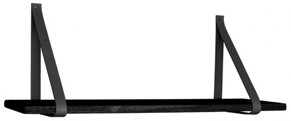Væghylde Forno 80 cm - Sort