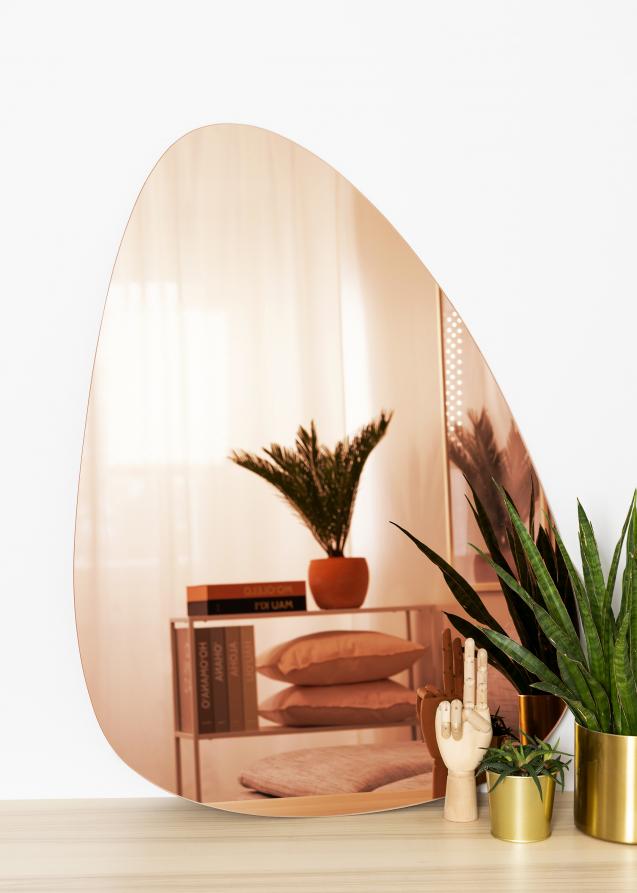 KAILA Spejl Shape I Rose Gold 70x100 cm