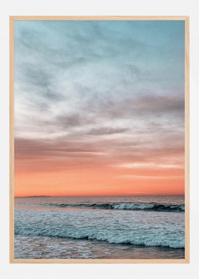 Waves Under Sunset Plakat