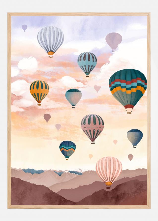 Airballoon Sky Plakat