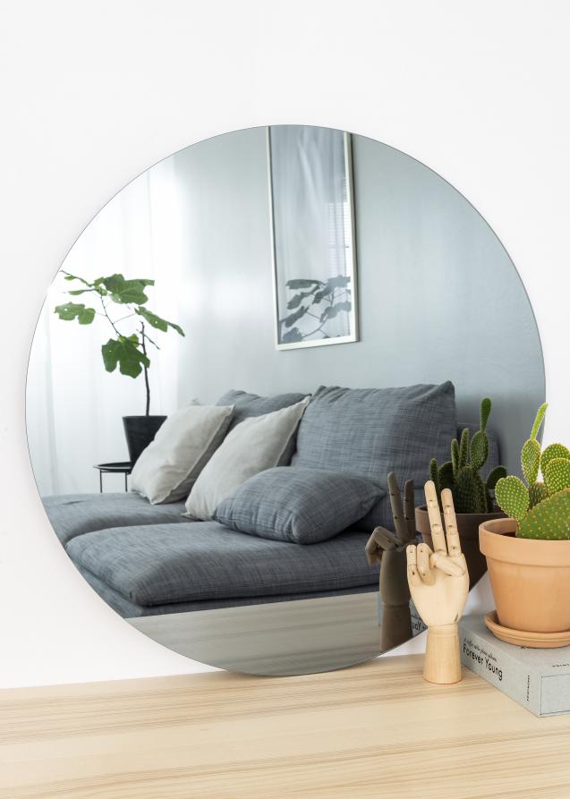 KAILA Rundt Spejl Smoked Grey 70 cm Ø