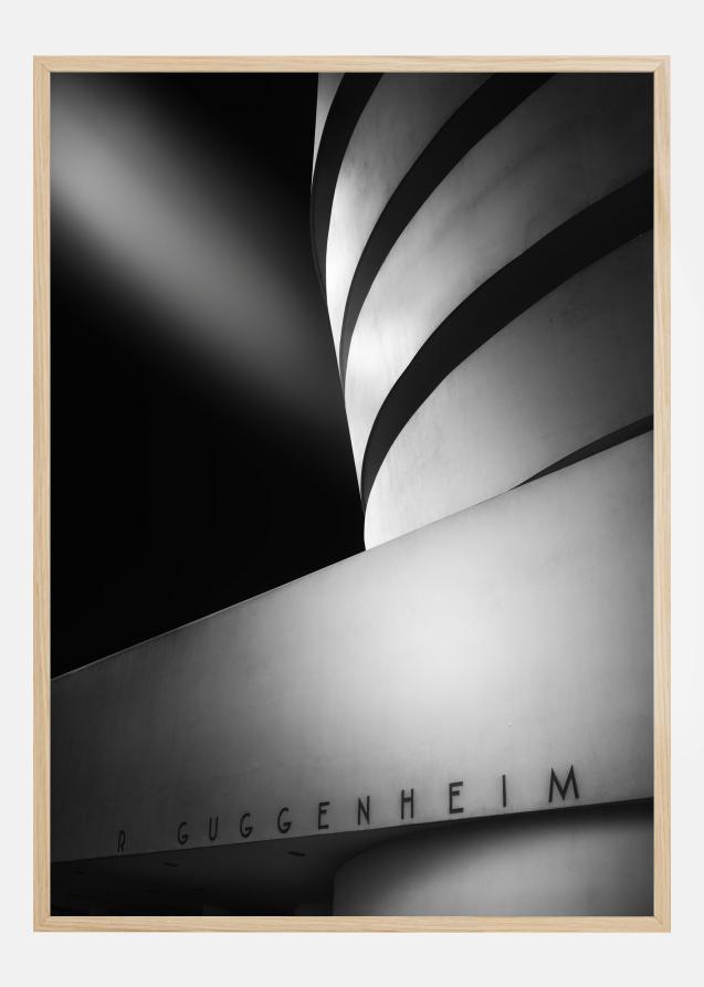 The Guggenheim Museum Plakat
