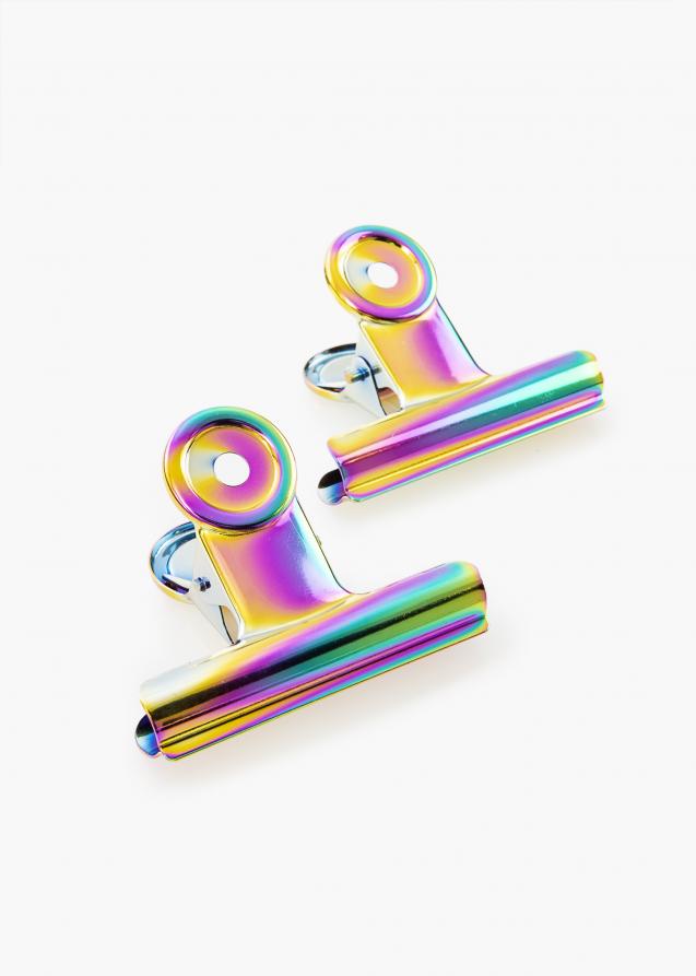 KAILA Poster Clip Rainbow 65 mm - 2-p