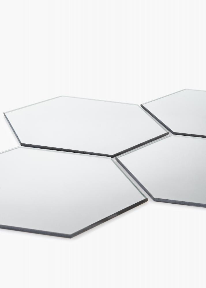 KAILA Spejl Hexagon 18x21 cm - 5-pak