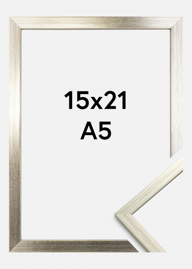 Ramme Edsbyn Akrylglas Sølv 15x21 cm (A5)