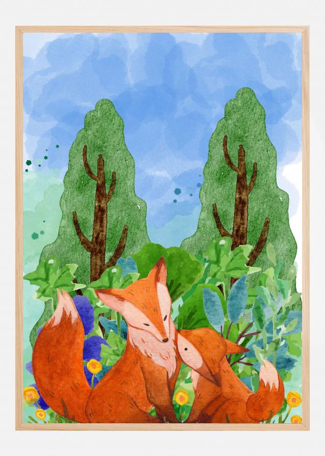 Red Fox Plakat