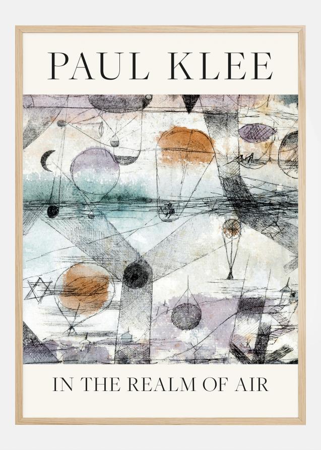 Paul Klee - In the Realm of Air 1917 Plakat