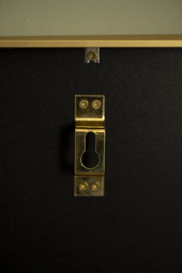 KAILA Spejl Deep Retro - Brushed Gold 41x41 cm