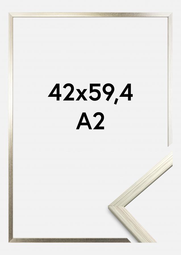 Ramme Edsbyn Akrylglas Sølv 42x59,4 cm (A2)