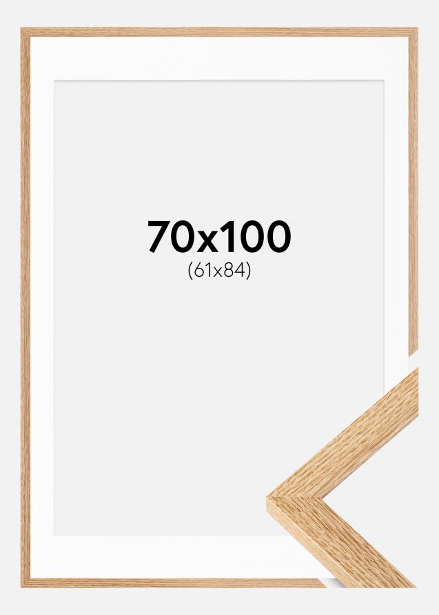 Ramme Selection Eg 70x100 cm - Passepartout Hvid 62x85 cm