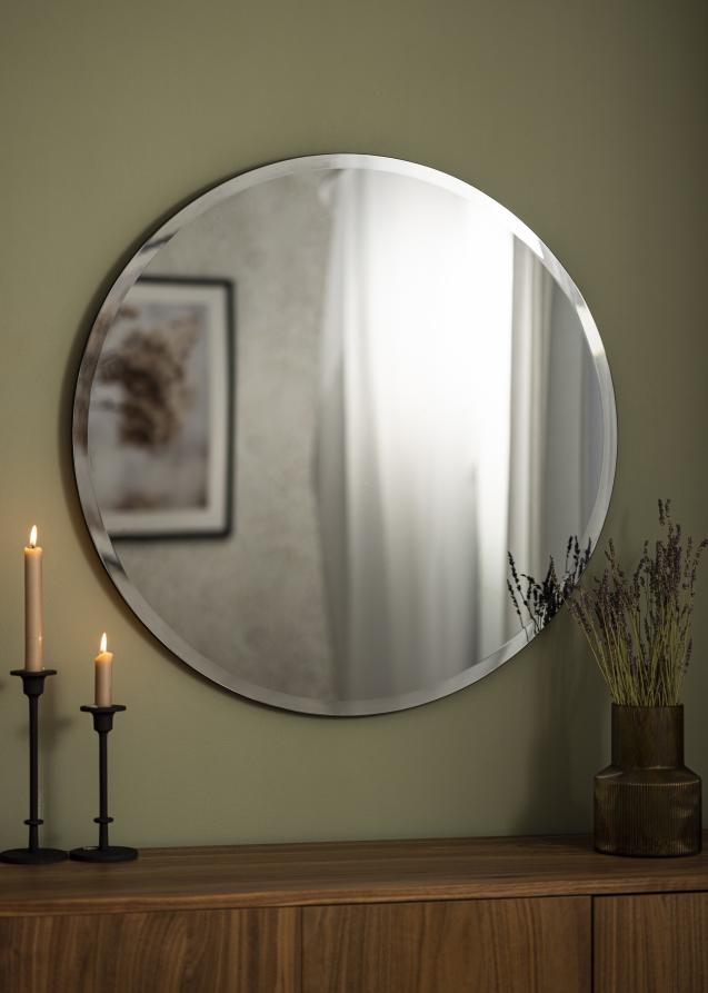 Spejl Prestige Warm Grey 80 cm Ø