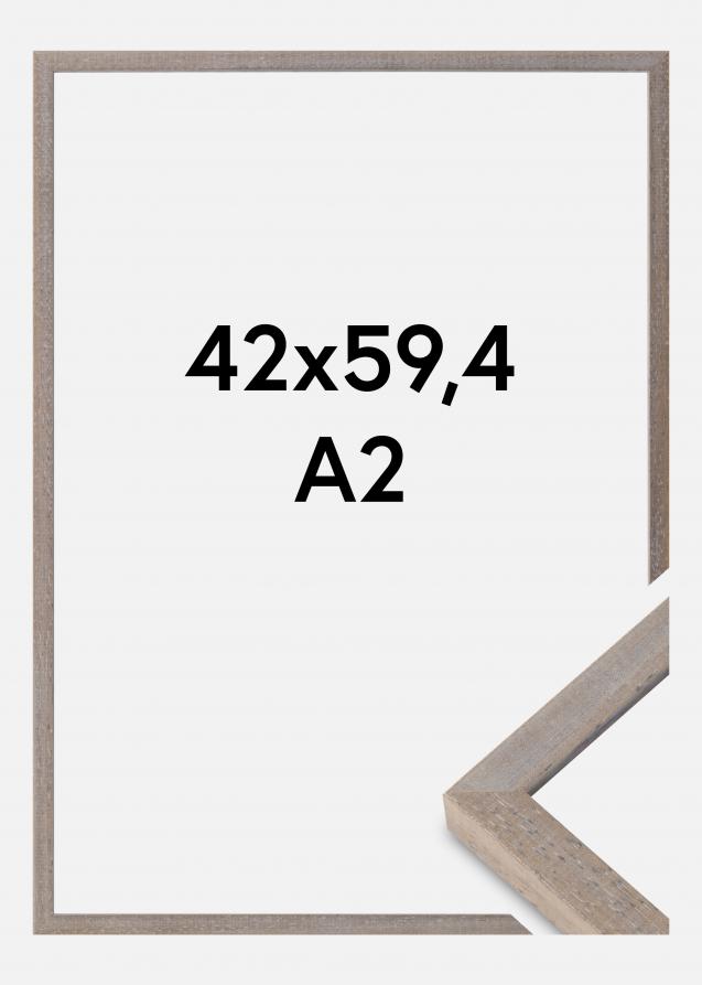 Ramme Ares Akrylglas Grå 42x59,4 cm (A2)