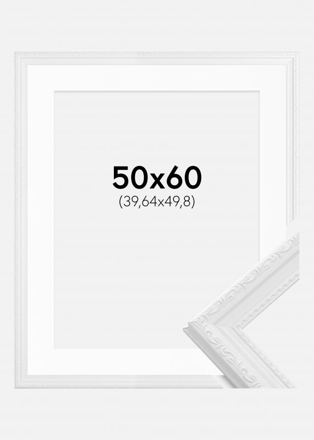 Ramme Abisko Hvid 50x60 cm - Passepartout Hvid 16x20 inches