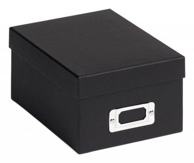 Fun Opbevaringsboks - Sort (Kan rumme 700 stk Billeder i 10x15 cm)
