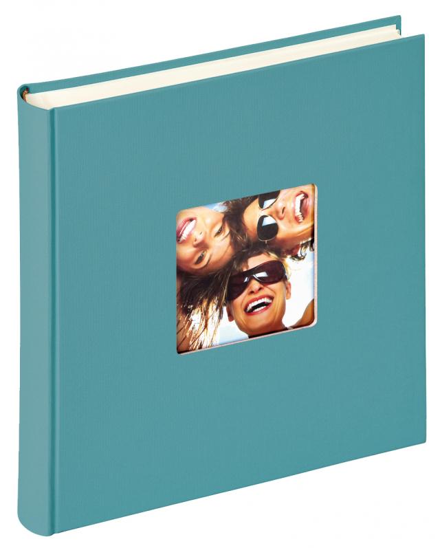 Fun Album Turkis - 30x30 cm (100 Hvide sider / 50 blade)
