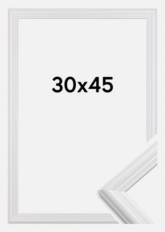 Ramme Siljan Akrylglas Hvid 30x45 cm