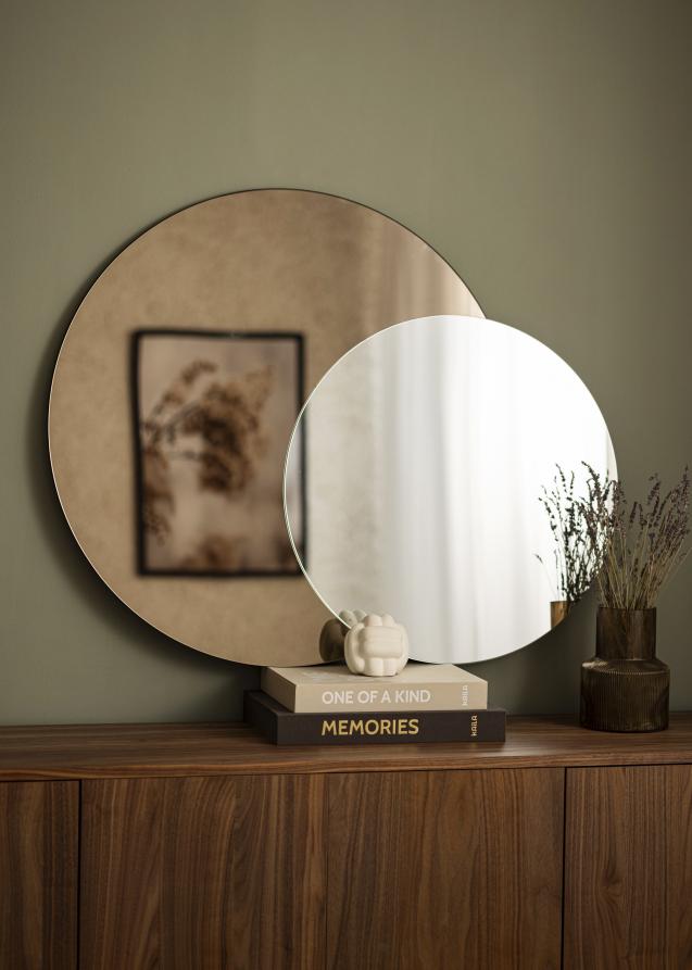 Spejl Dark Bronze & Clear 80x100 cm