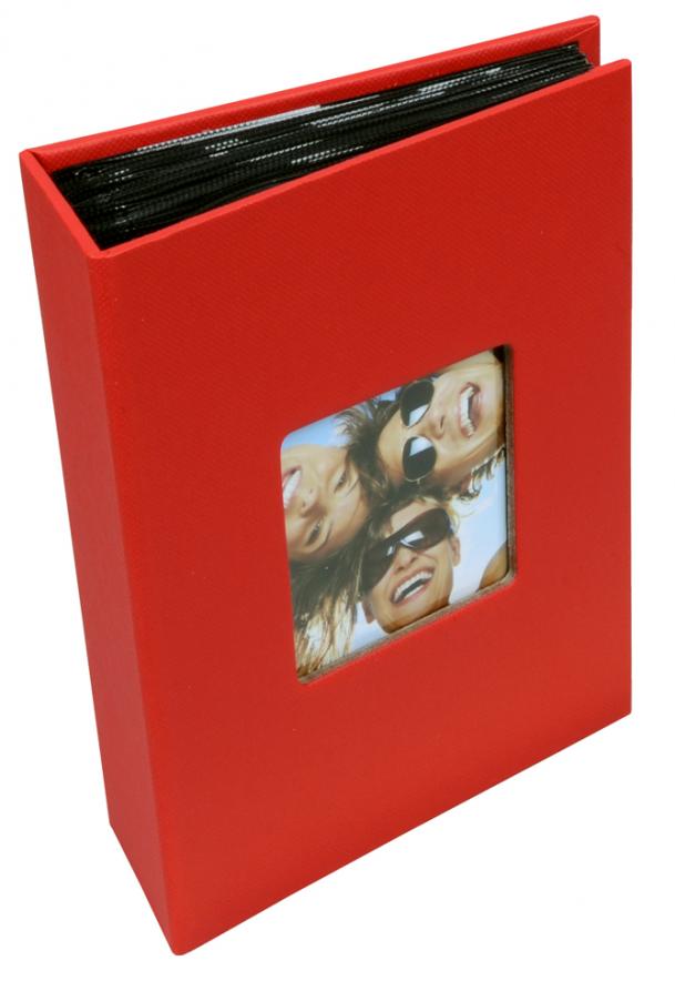 Fun Album rød - 100 Billeder i 10x15 cm