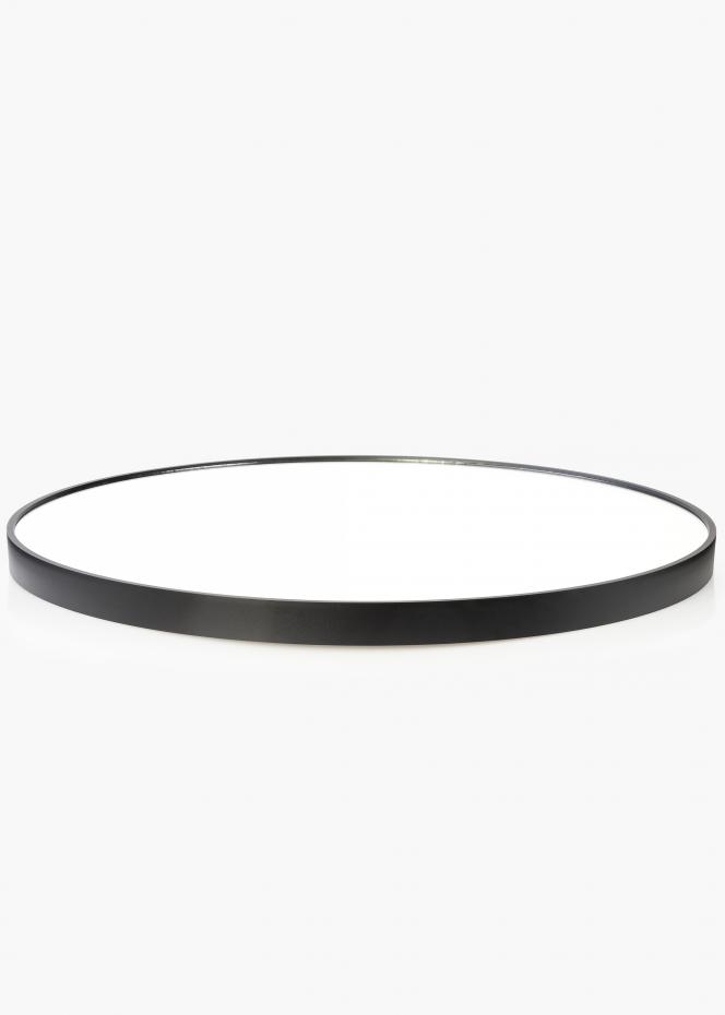 KAILA Round Mirror - Edge Black 110 cm 