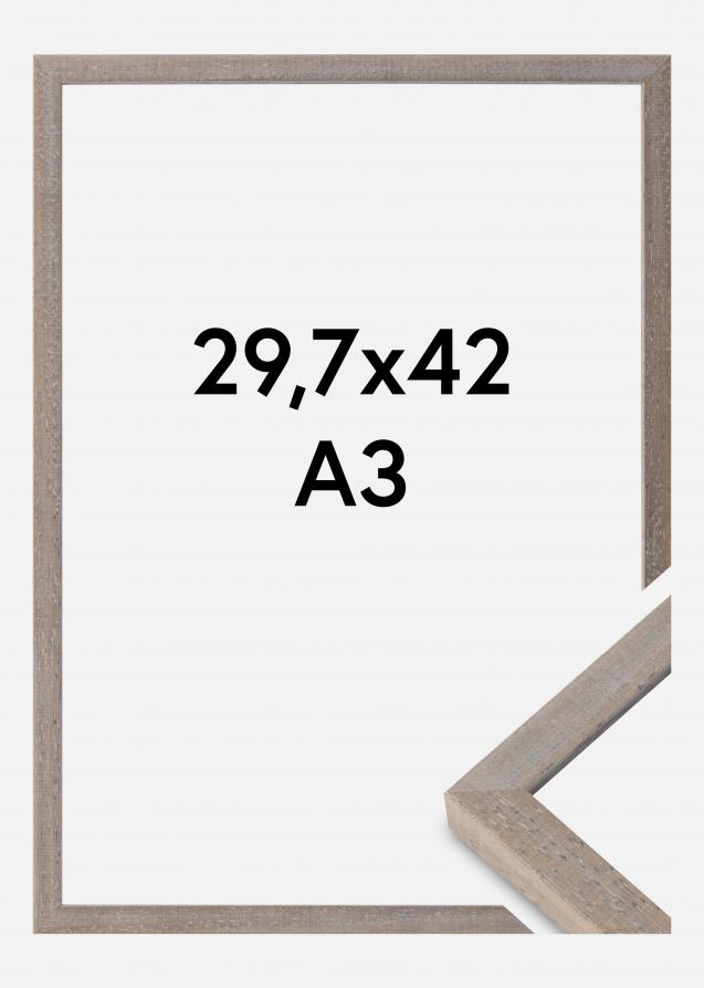 Ramme Ares Akrylglas Grå 29,7x42 cm (A3)