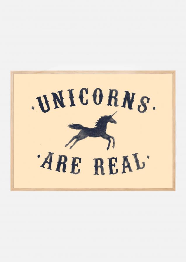 Unicorns Are Real II Plakat