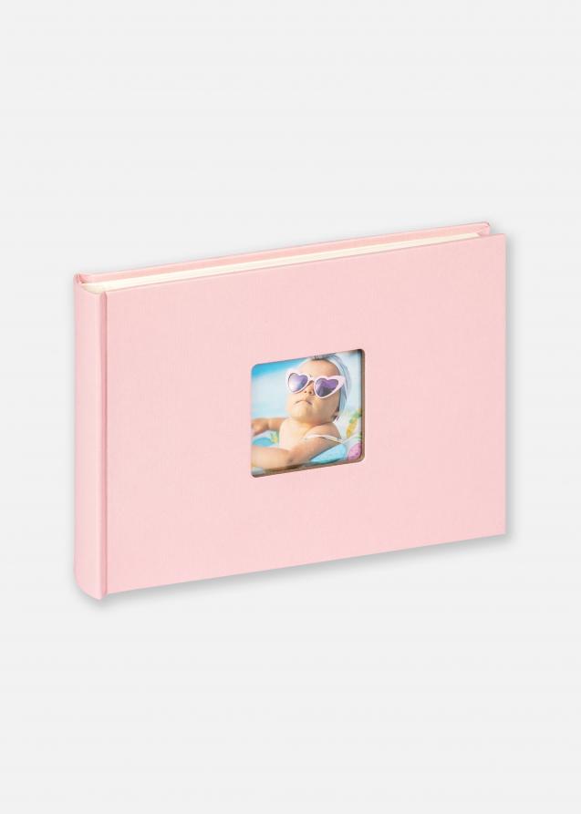 Fun Babyalbum Rosa - 22x16 cm (40 Hvide sider/20 blade)