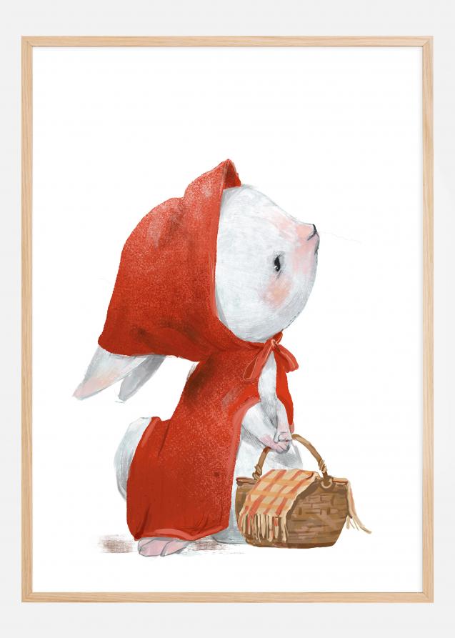 Little Red Riding Rabbit Plakat