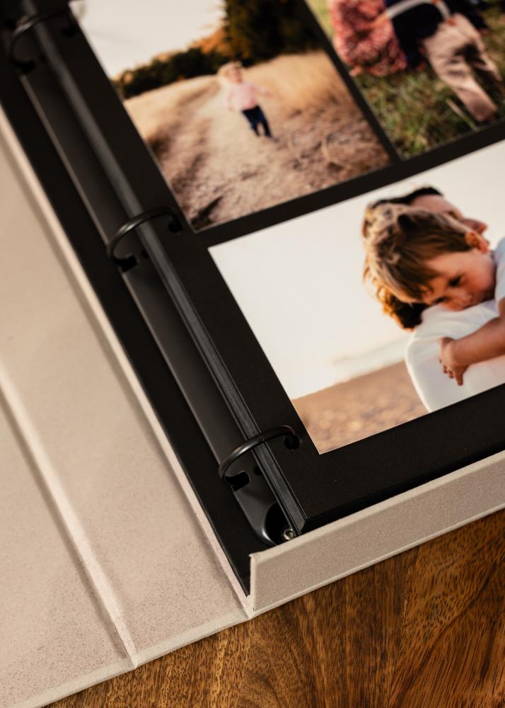 KAILA OUR LOVE STORY Grey - Coffee Table Photo Album (60 Sorte Sidere)