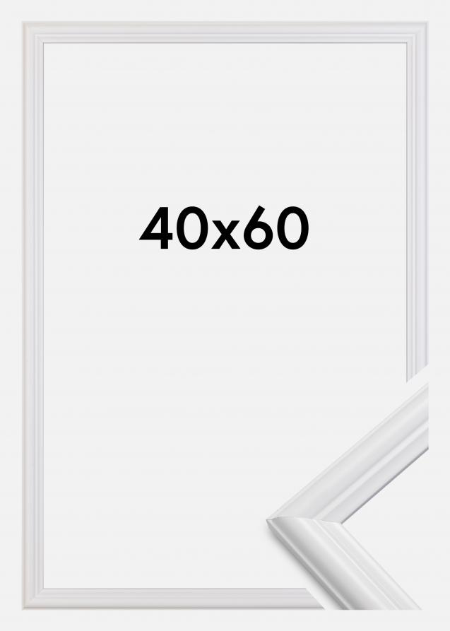 Ramme Siljan Akrylglas Hvid 40x60 cm
