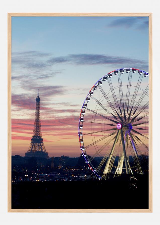 Paris Wheel Plakat