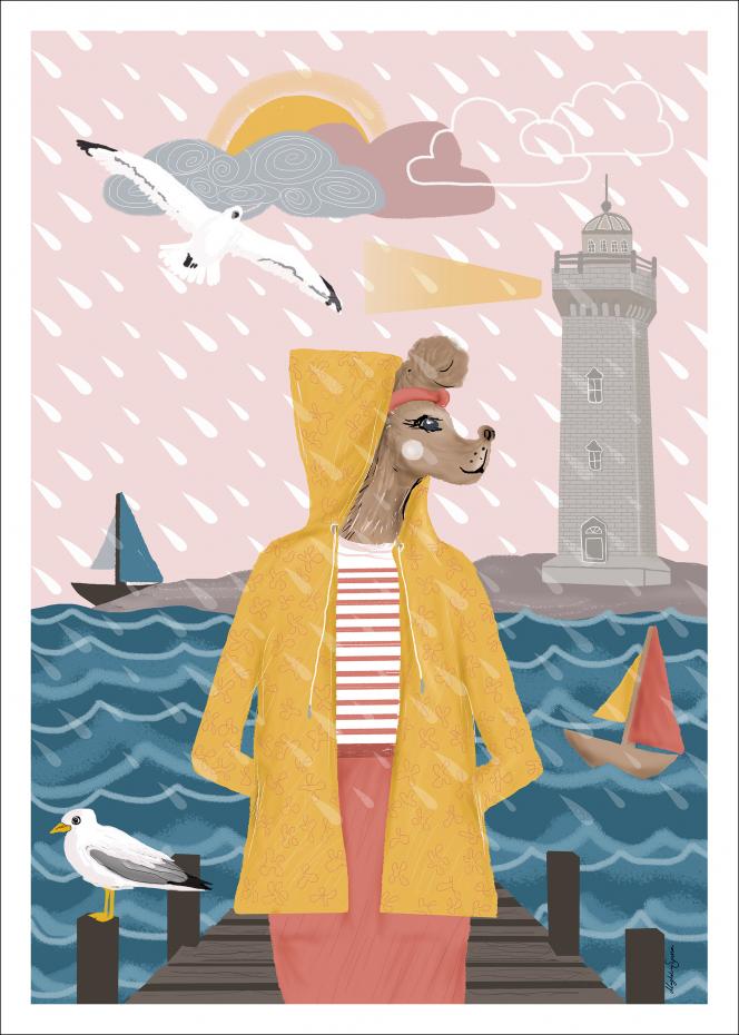 Summer rain Plakat