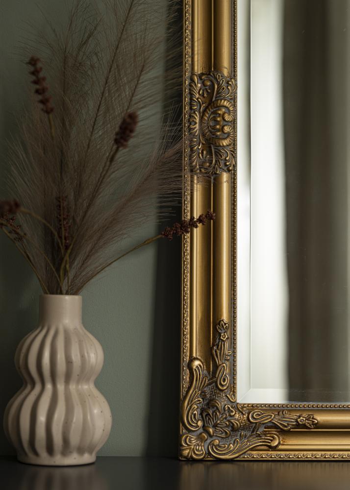 Spejl Bologna Guld 80x80 cm