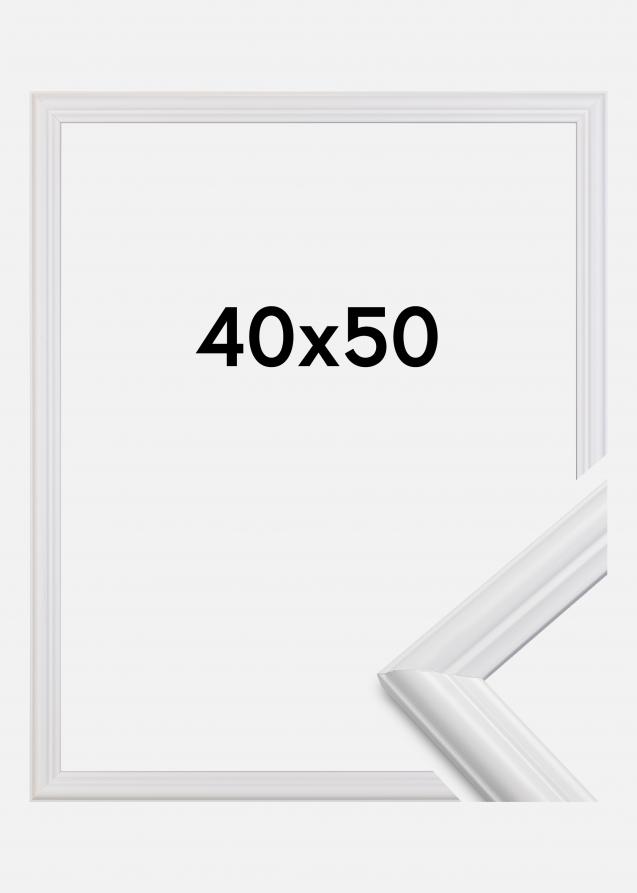 Ramme Siljan Akrylglas Hvid 40x50 cm