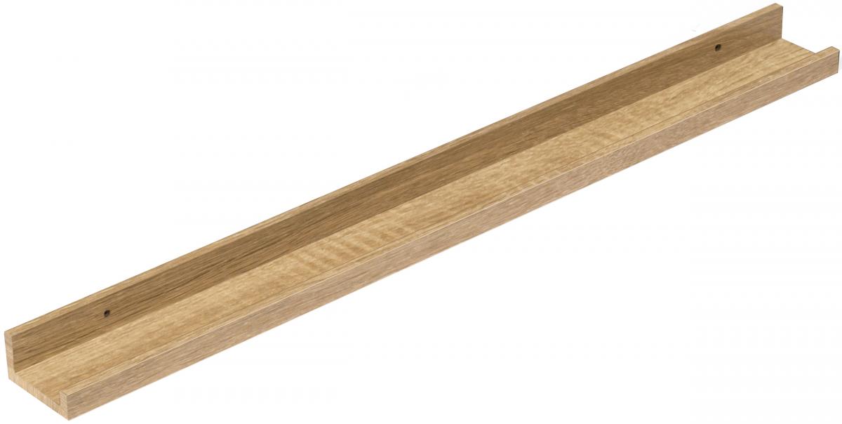 Dele masse indad Køb Billedhylde Eg 110 cm her - BGA.DK