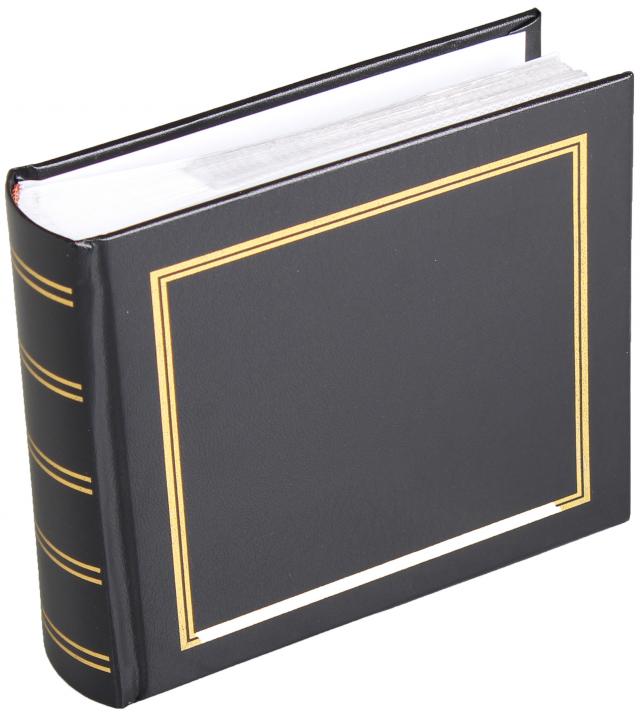 Diamant Fotoalbum Sort - 100 Billeder i 10x15 cm