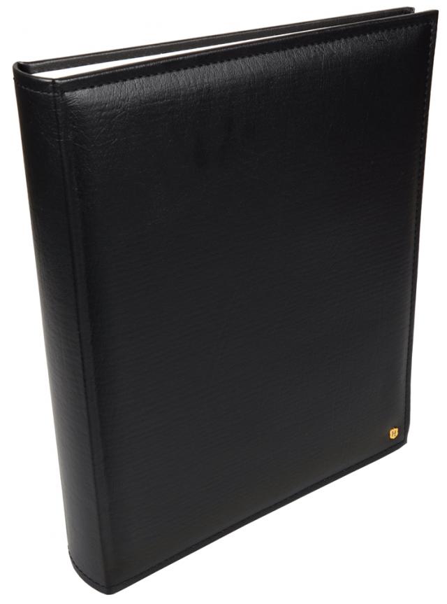 Henzo Lonzo Album - Sort - 30x36 cm (80 Hvide sider / 40 blade)