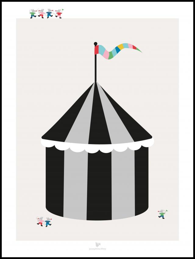 Circus - Beige Plakat