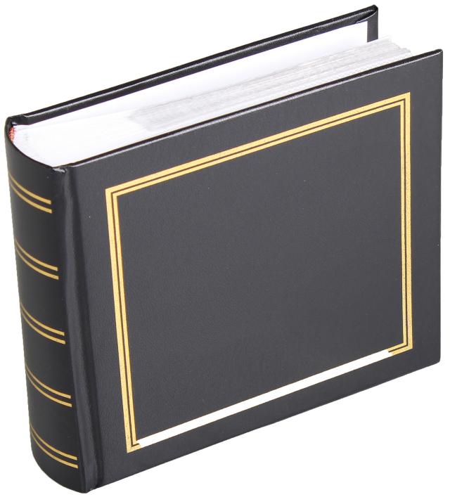 Safir Fotoalbum Sort - 100 Billeder i 11x15 cm