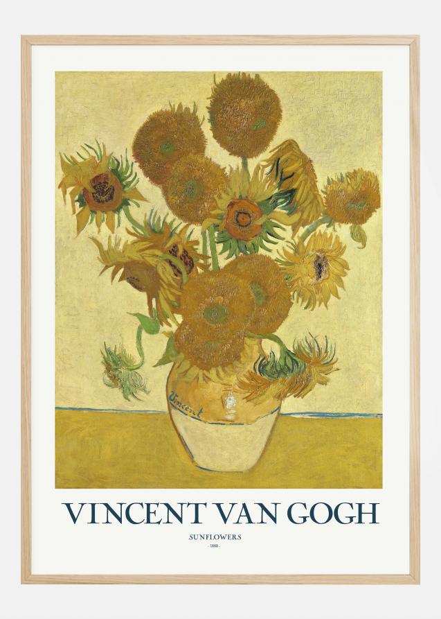 VAN GOGH - Sunflowers Plakat