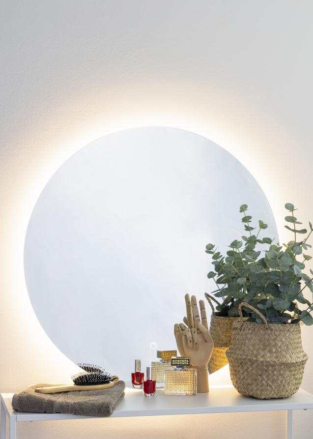 KAILA Spejl LED 70 cm Ø