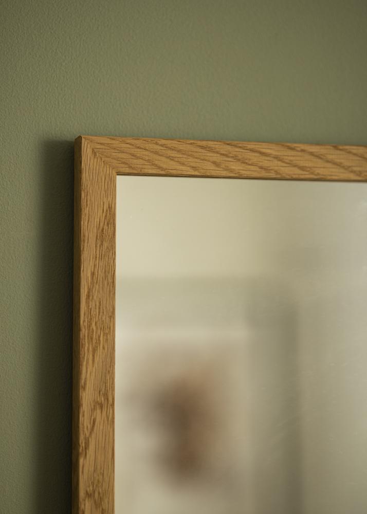 Spejl Solid Oak 70x70 cm