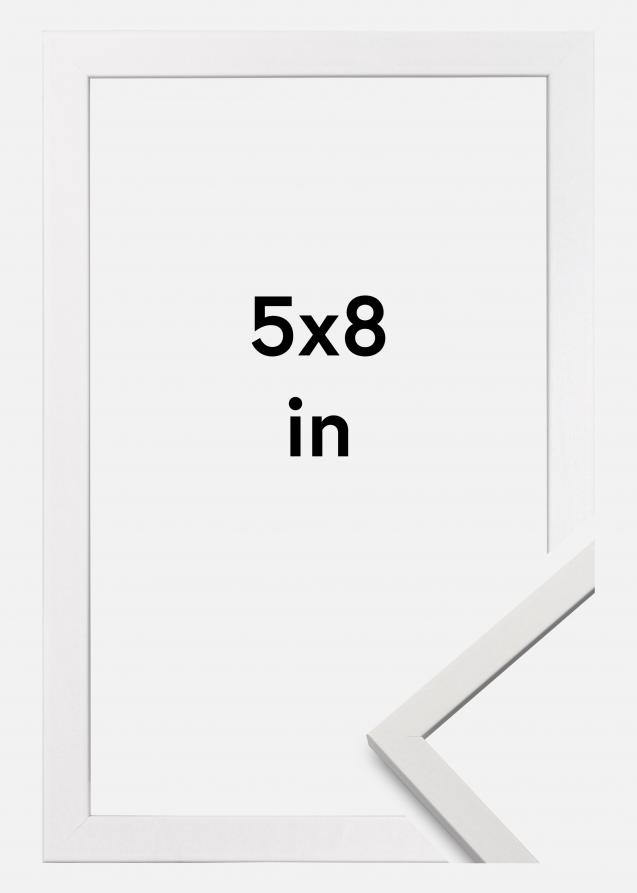 Ramme Edsbyn Akrylglas Hvid 5x8 inches (12,7x20,32 cm)